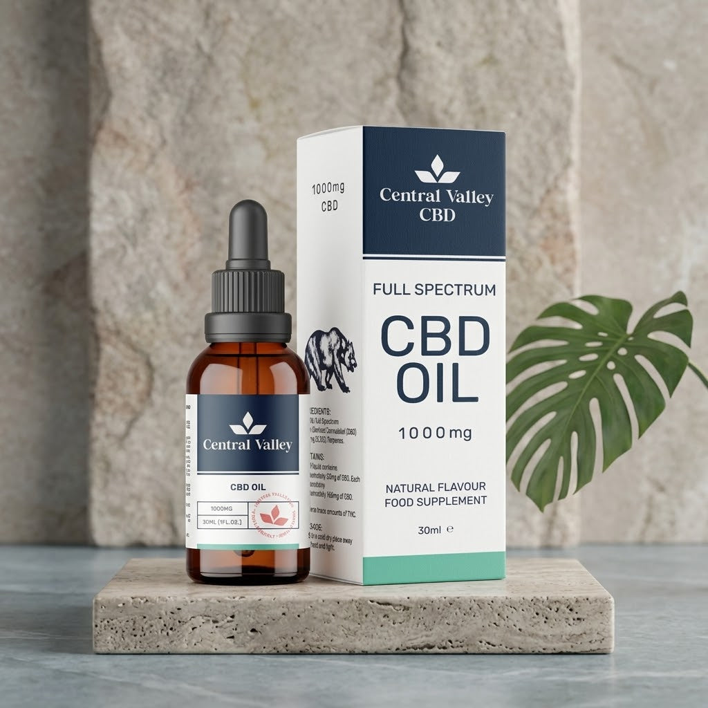 1000mg Full Spectrum CBD Oil – 30ml- 33mg per 1ml. Mild Strength (Everyday support)
