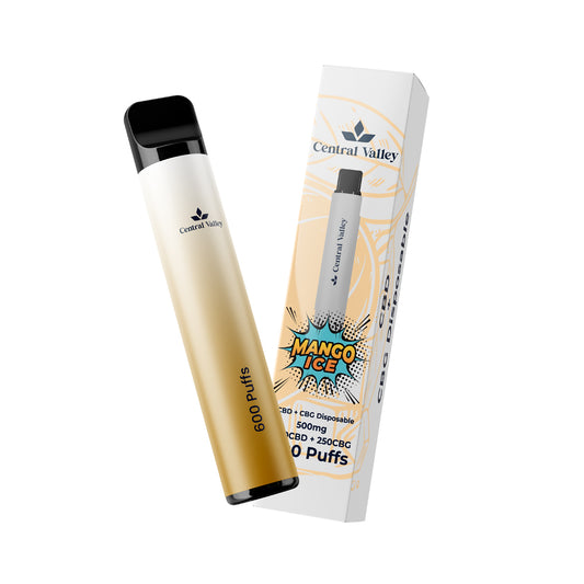 Mango Ice CBD/CBG Disposable Vape (500mg)