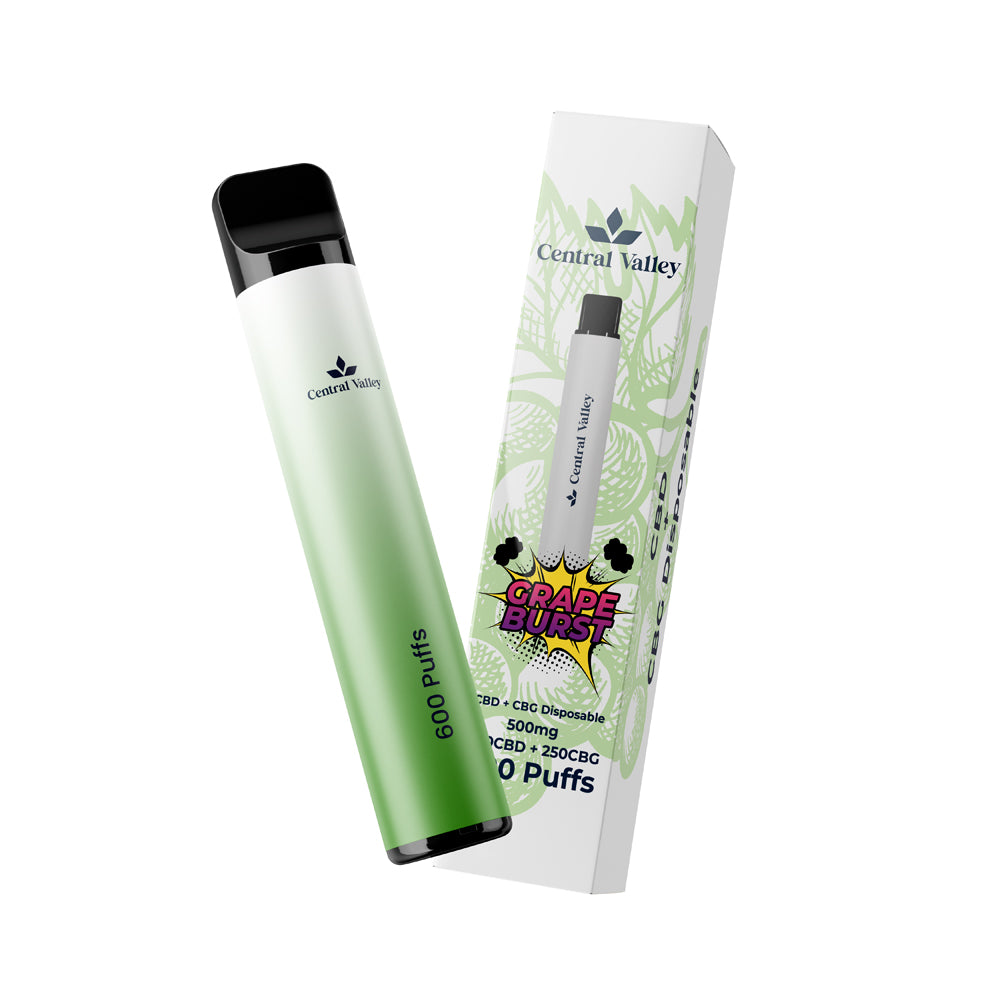 Sour Apple CBD/CBG Disposable Vape (500mg)