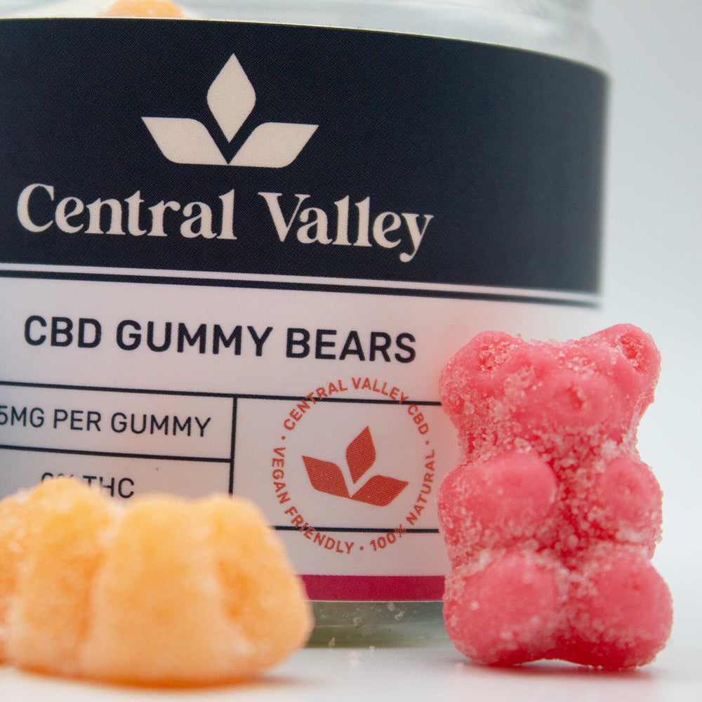 CBD Gummy Bears Small Tub (25mg)
