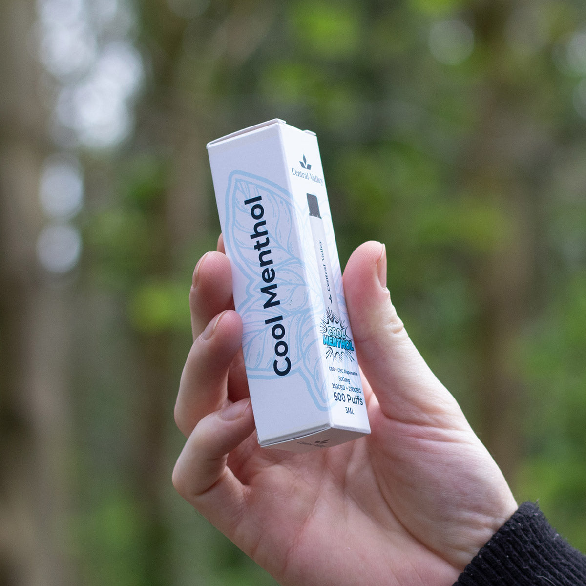 Cool Menthol CBD/CBG Disposable Vape (500mg)