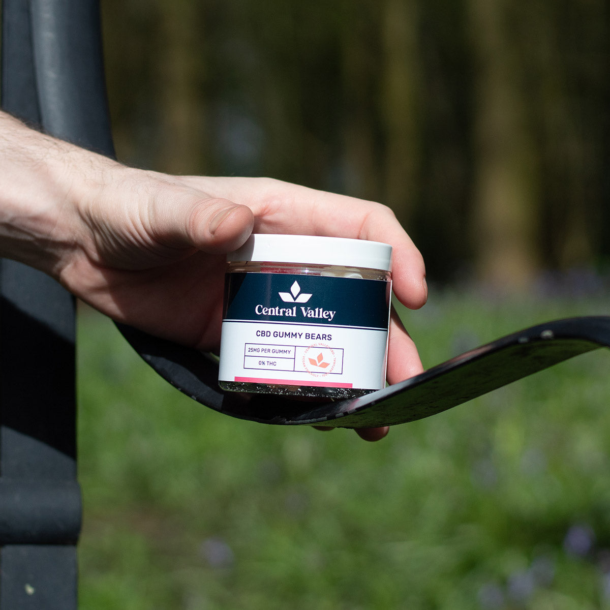 Broad Spectrum CBD Gummy Bears – 25mg per Gummy – Small Tub (625mg Total CBD)