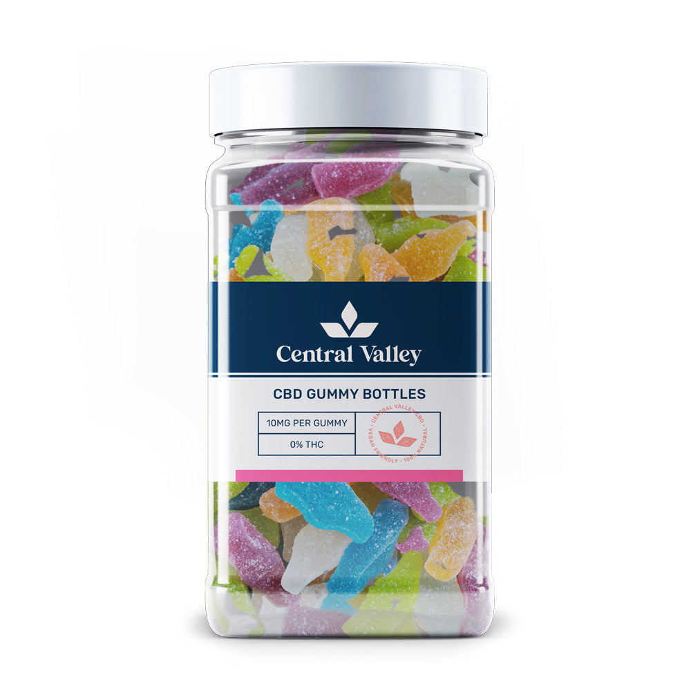 CBD Gummy Bottles Large Tub (10mg)