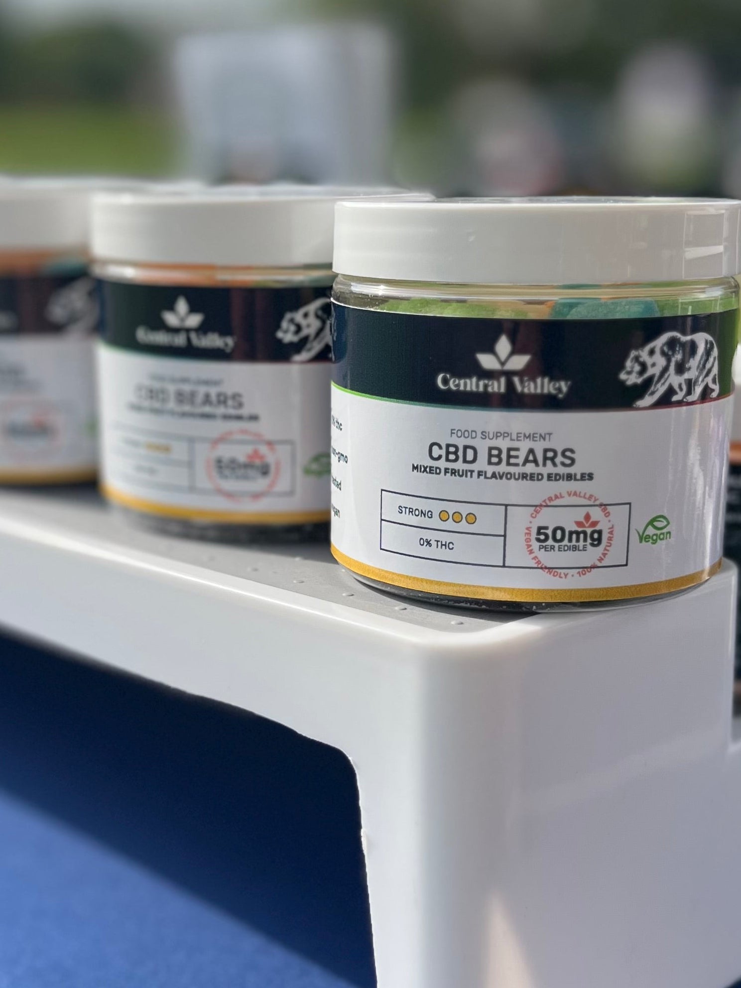 Central Valley CBD sleep gummies pack 