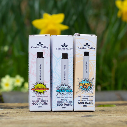 Mango Ice CBD/CBG Disposable Vape (500mg)
