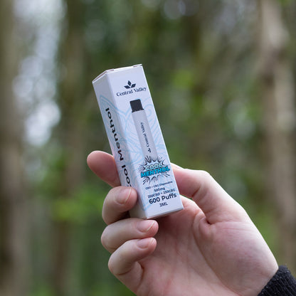 Cool Menthol CBD/CBG Disposable Vape (500mg)