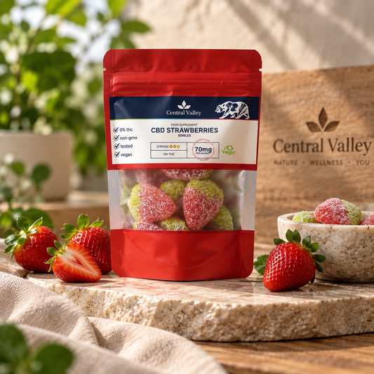 70mg CBD Strawberry Gummies Grab bag 10 gummies (Max Strength)